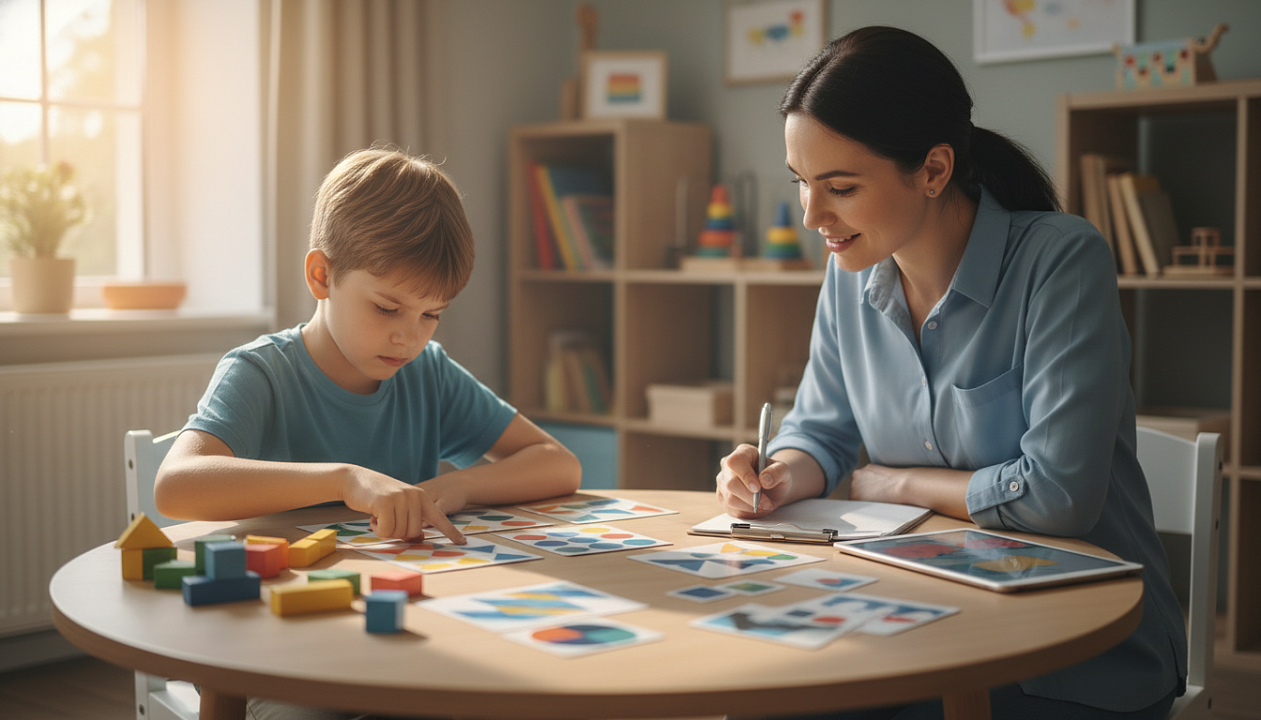 Особенности зрительного восприятия детей с аутизмом