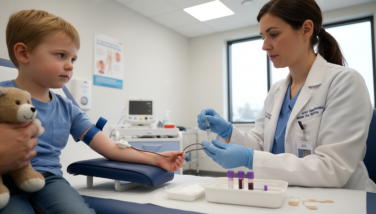 Ранняя диагностика гипофосфатемического рахита