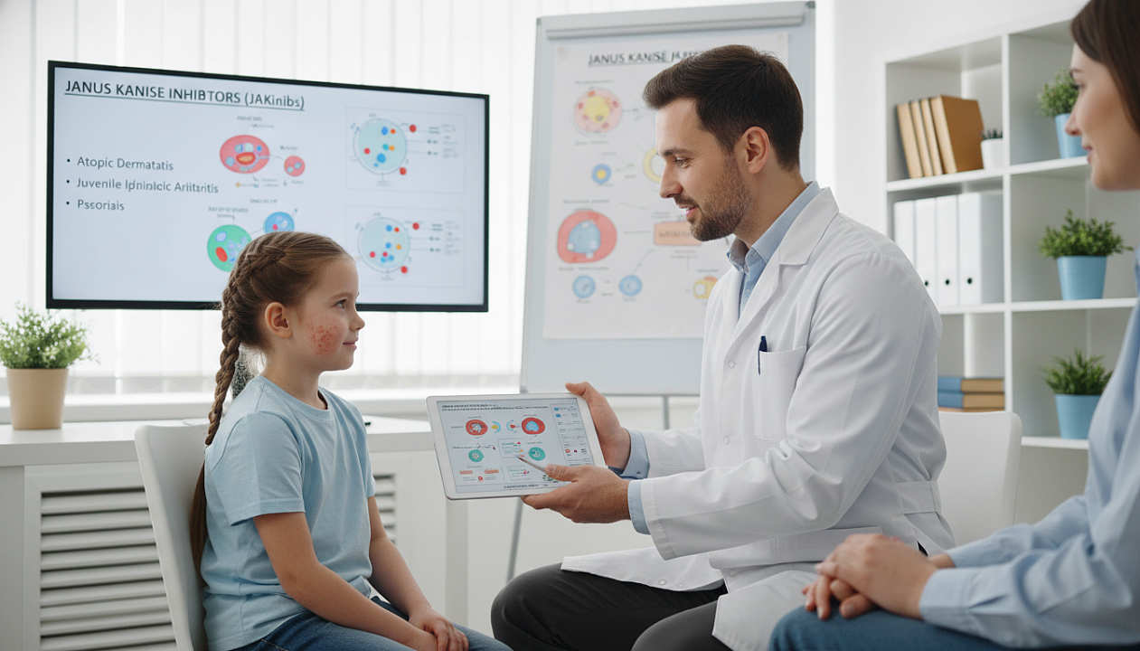 Влияние ингибиторов JAK на рост у детей: новое исследование