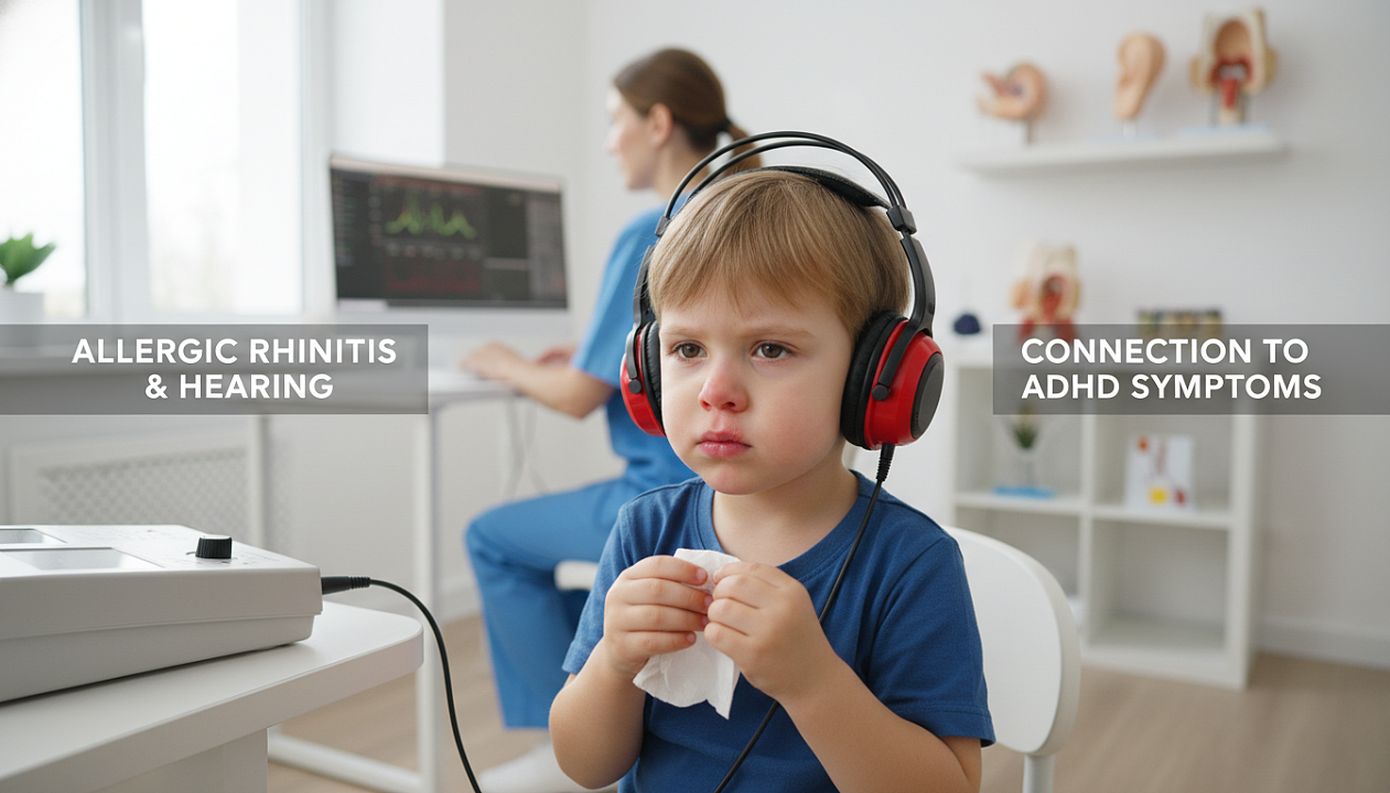 Связь аллергического ринита и СДВГ у детей