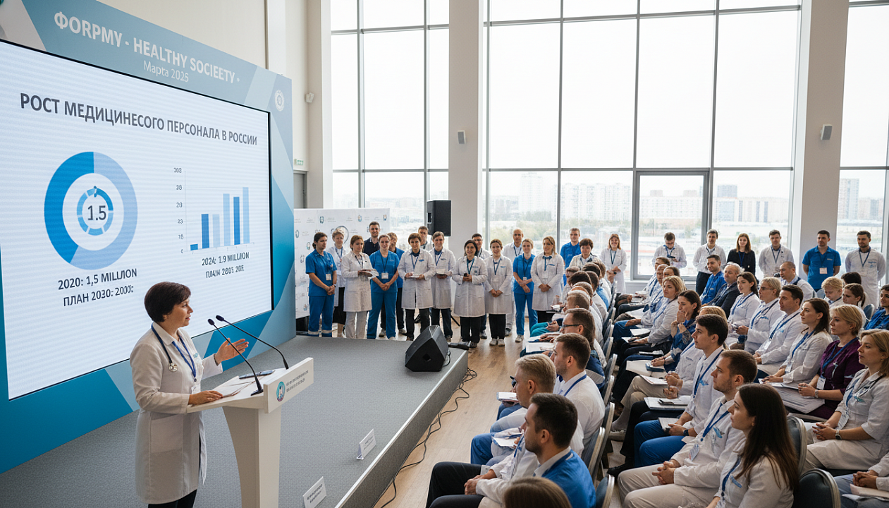 Рост числа врачей в России: анализ ситуации