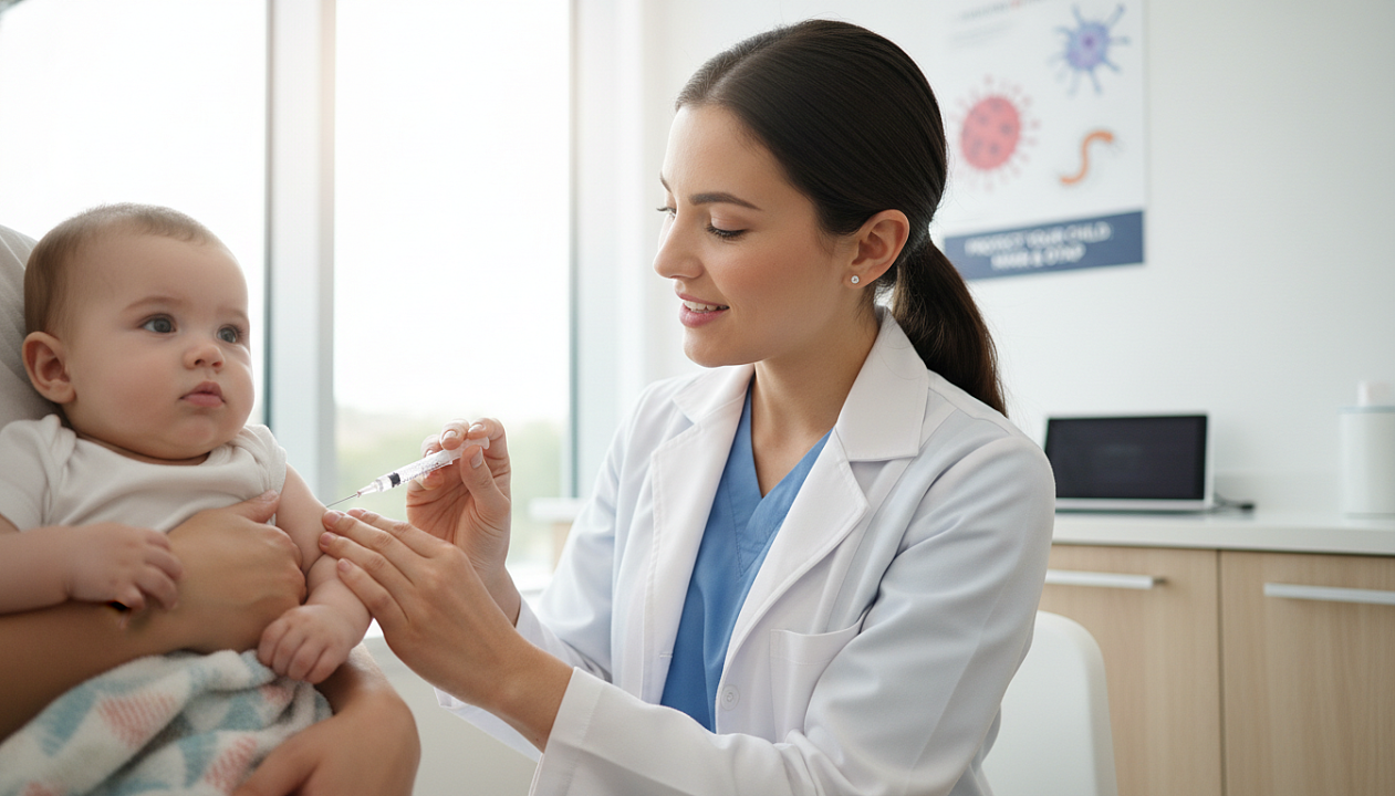 Снижение заболеваемости корью и коклюшем в России