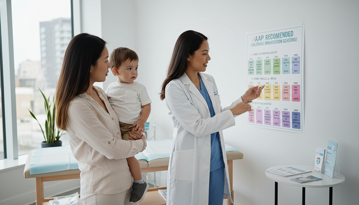 Новые рекомендации AAP по вакцинации детей
