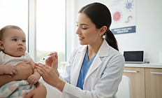 Снижение заболеваемости корью и коклюшем в России