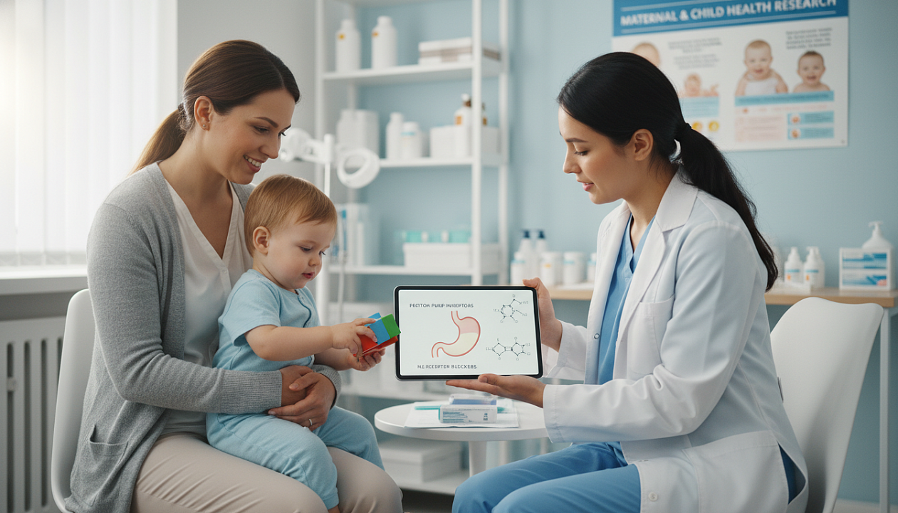 Препараты для снижения кислотности желудка: влияние на здоровье детей