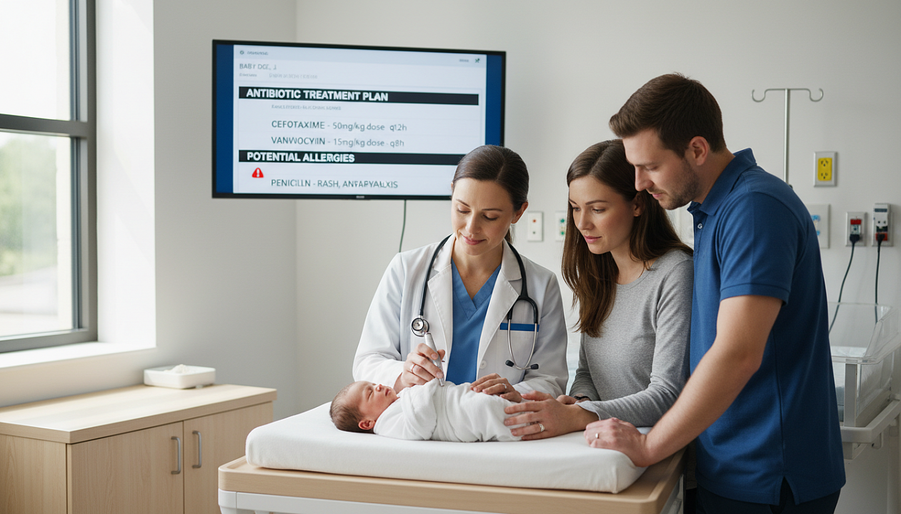 Антибиотики в первой неделе жизни и риск аллергий