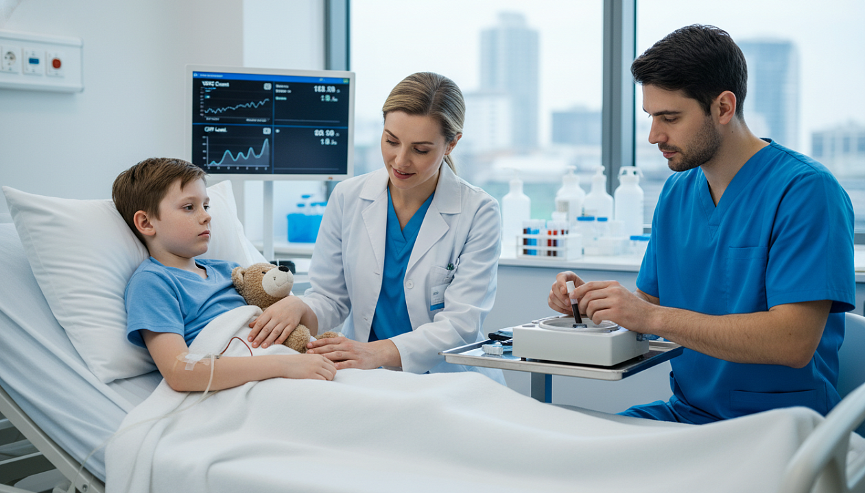 Воспалительные маркеры при остром аппендиците у детей