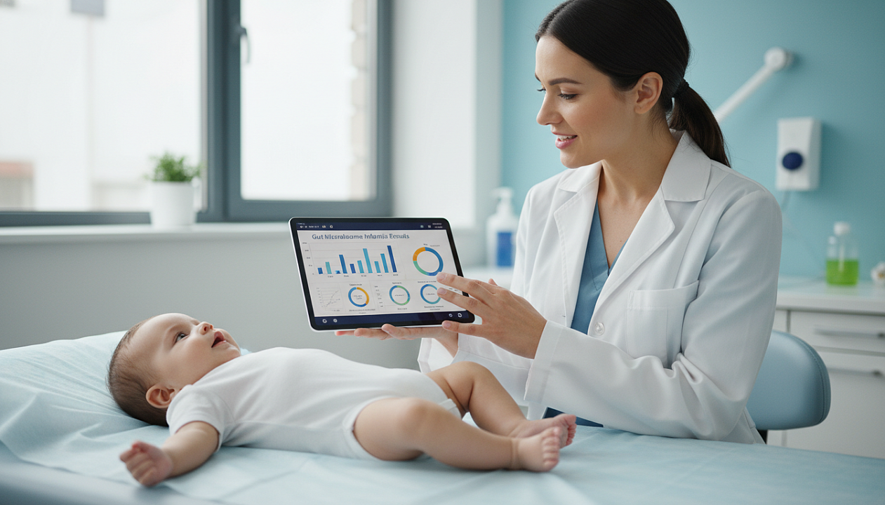 Влияние Bifidobacterium infantis на микробиом у детей