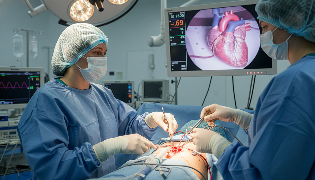 Уникальная операция на сердце ребенку в России